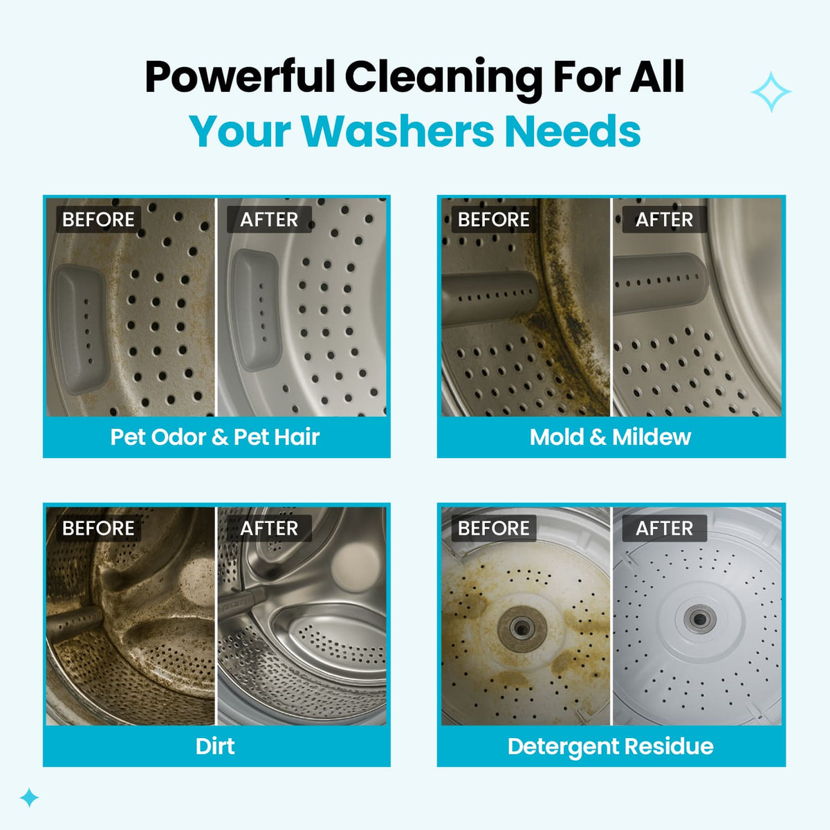 uprootpure Washing Machine Cleaner Turbo