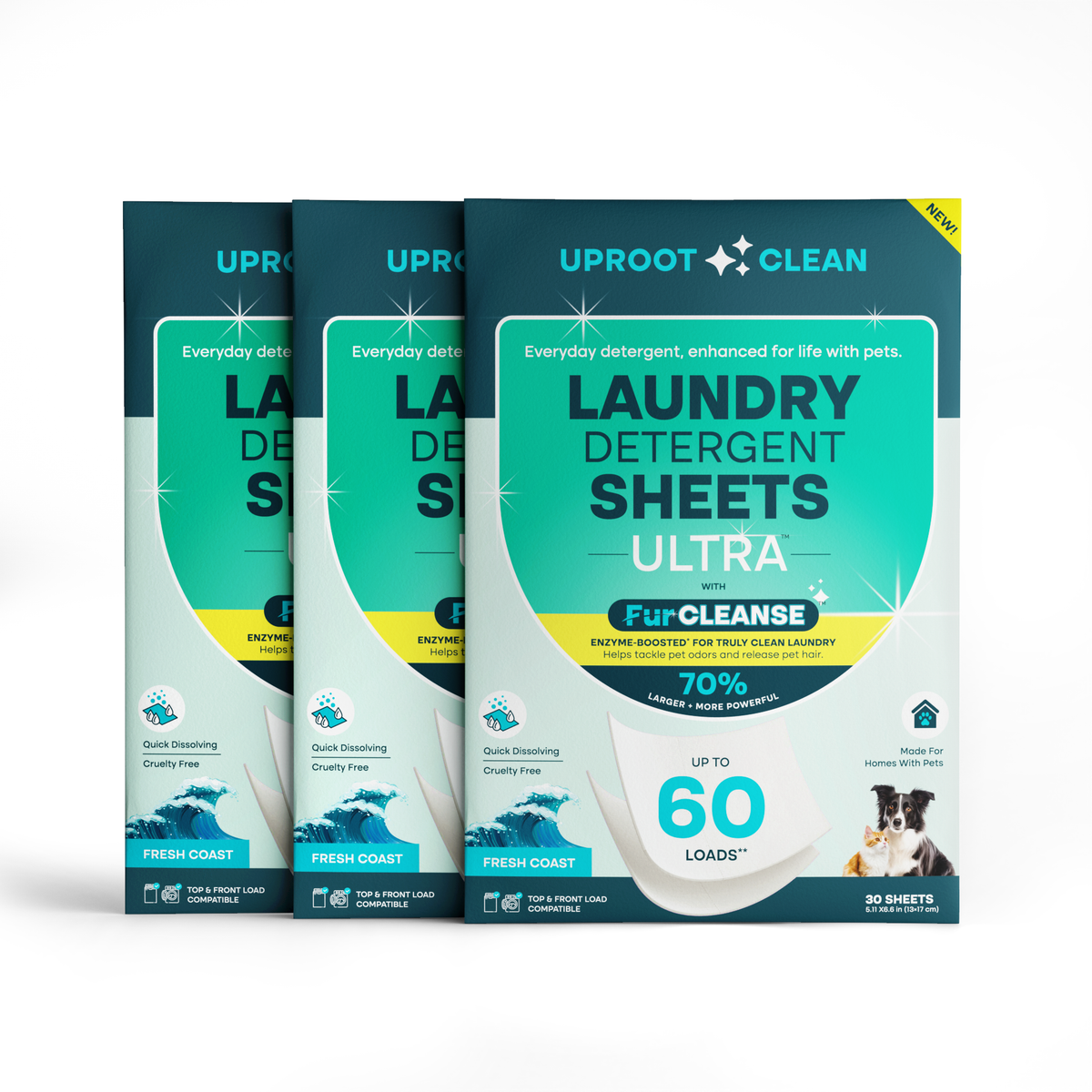 uprootpure Laundry Detergent Sheets