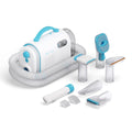 Home pet grooming kit in use
